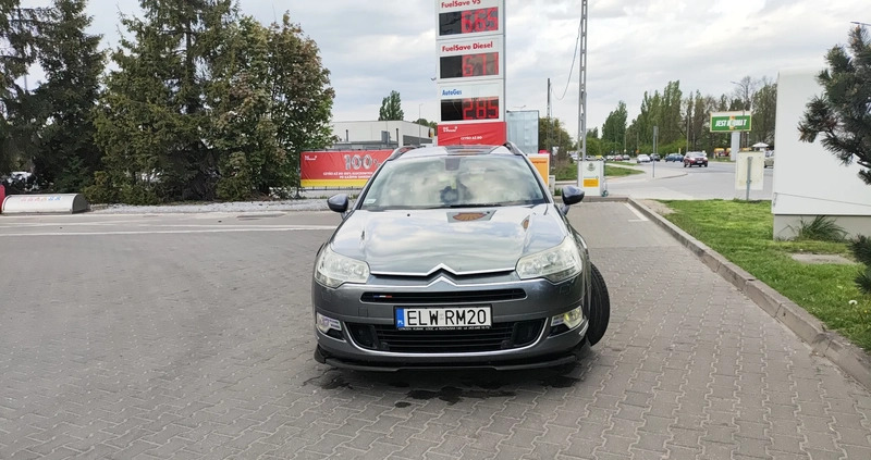 Citroen C5 cena 19500 przebieg: 270000, rok produkcji 2009 z Łódź małe 121